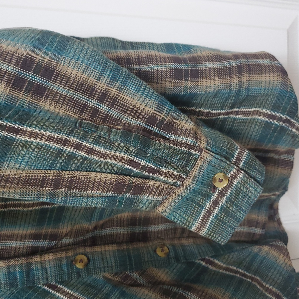 BDG Urban Outfitters Plaid Patchwork Shirt - Picture 9 of 16